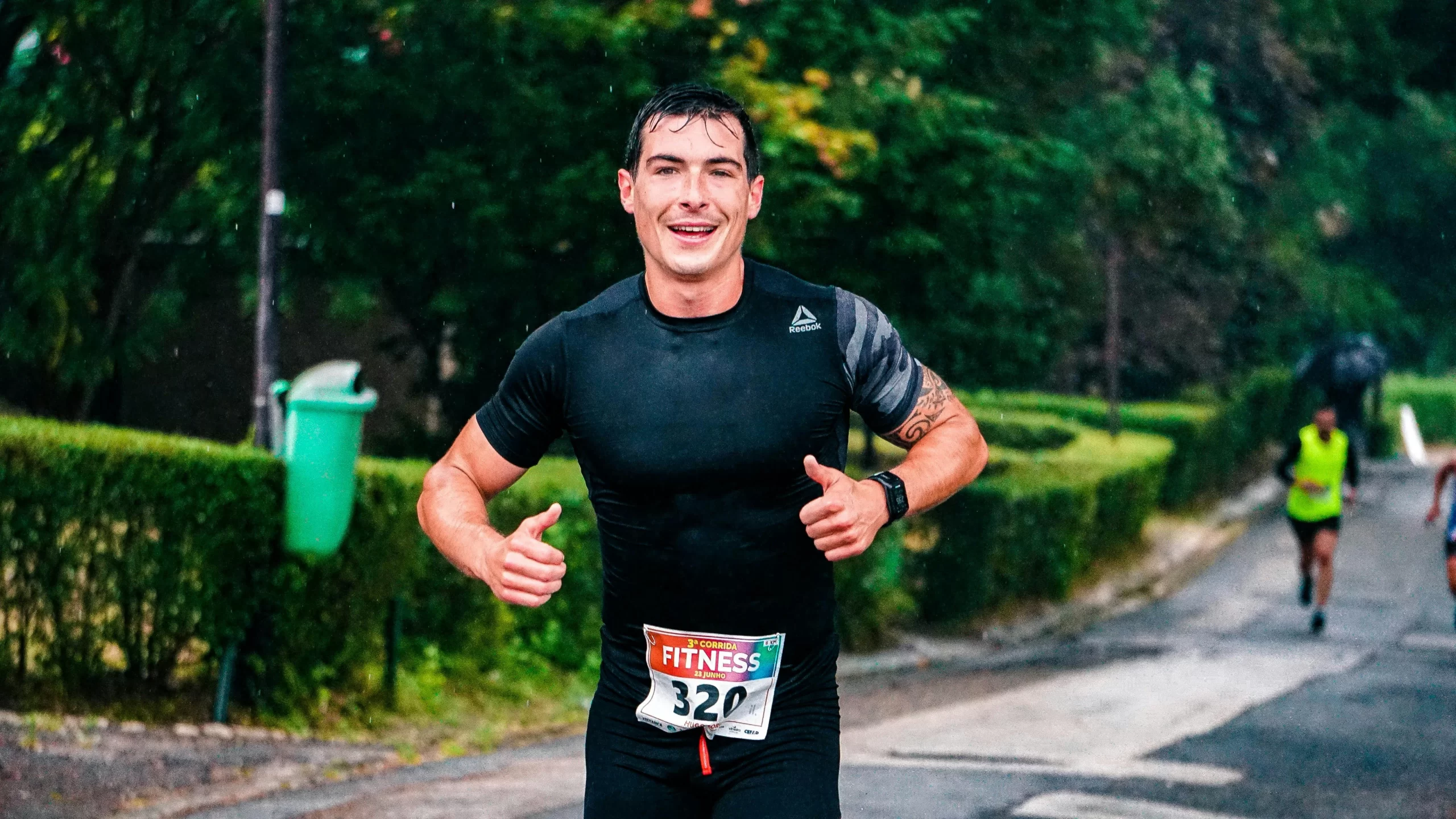 Man gets back to running after running recovery treatments in Cincinnati.